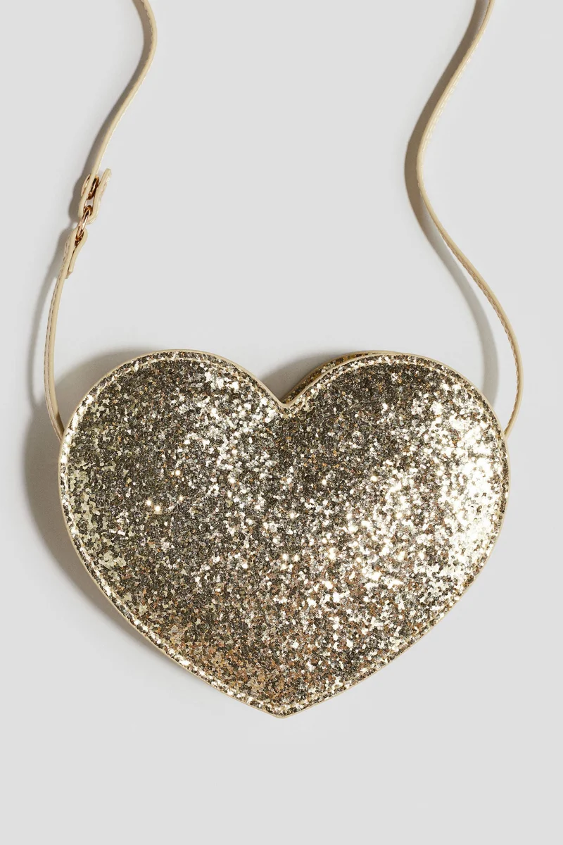 اتش اند ام حقيبة كتف بتصميم قلب